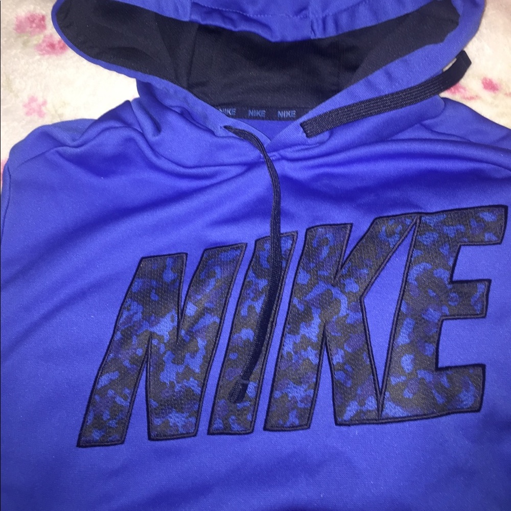 Blue Nike hoodie new